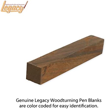 Legacy Woodturning, Olovka za drvo Cocobolo Blank, 3/4 x 3/4 x 5 , pakovanje od 10