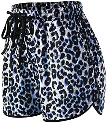 Ležerne hlače Ispis sa džepovima Kratke hlače Ljeto Žensko Leopard plus kratke oštećene hlače za žene