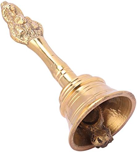 kralj čudes mesing ghanti, mali ručni zvoni muzički jingle ghanti zvono za molitveni hram Pooja molitveni hram Mandir dodatni duhovni