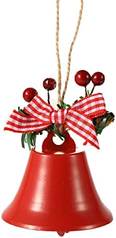 CHDHALTD Božić zvona ukrasi, zvijezda izrezi Božić godišnjica zvona sa Holly Berry za jelku dekor