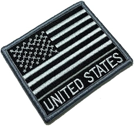 Bp0055nv02 USA zastava vezeni zakrpa za uniformu, kimono, prsluk bicikl, glačalo ili šivanje