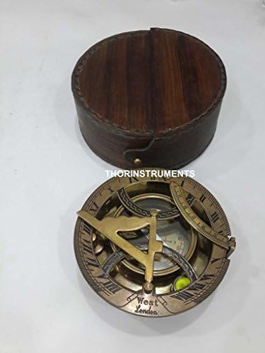 Antikni nautički zapadni londonski sunčani kompas Navigacijski rustikalni vintage home Decor pokloni