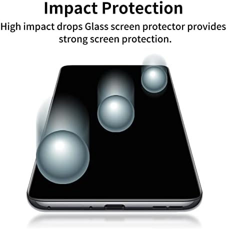 iCsapr [4 Pakovanje] stakleni zaštitnik ekrana kompatibilan za TCL 30 V 5G [9h tvrdoća] - HD kaljeno staklo ekrana, otporno na ogrebotine, lako se instalira- [pogodno za slučaj] [bez mjehurića] 2.5 D Ivica [zaštita od udara]