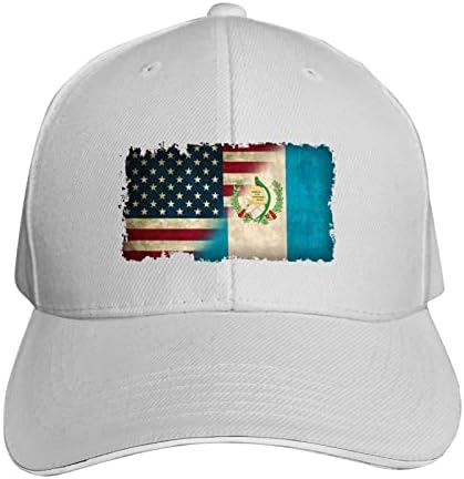 Tiayeead kombinirao Gvatemala i američke zastave Baseball Cap, kamiondžija za muškarce i žene Tata Cap podesiv