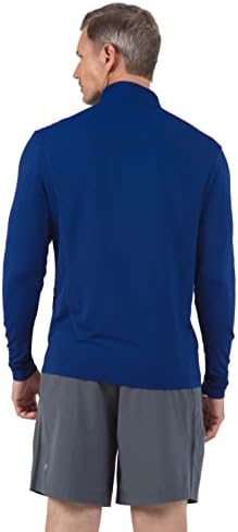 IBKUL Muška sportska odjeća za zaštitu od sunca UPF 50+ Icefil Cooling Tech Dugi rukav Mock-Neck pulover-90199