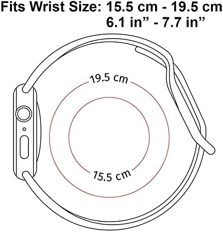 Ikiki-Tech kompatibilan sa Apple Watch Band 42mm 44mm 45mm 49mm zamjenska silikonska mekana sportska narukvica za iWatch seriju 8 7 6 5 4 3 2 1 ultra se