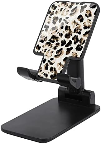 Akvarel Leopard Cheetah Sklopivi za stalak za mobitel Sklopivi podesivi držač mobitela Kompatibilan je s tabletima iPhone prekidača