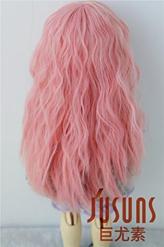 JD223 6-7INCH 16-18cm Blend Pink Sobazu lutke perike 1/6 YoSD otpor toplote laki val BJD lutka ruka za kosu