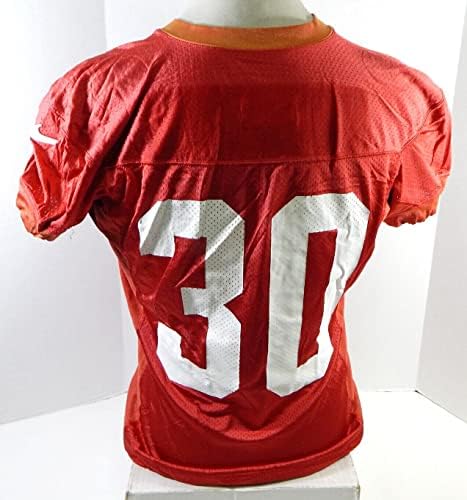 2014 San Francisco 49ers Leon McFadden # 30 Igra Polovni dres Crvene prakse L 545 - Neintred NFL igra rabljeni dresovi