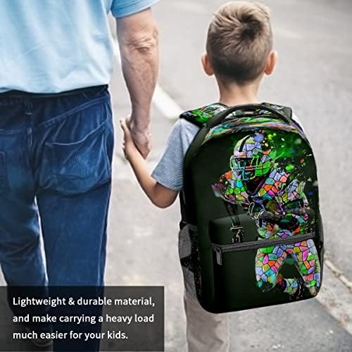 Kioplyet American Football College torbica za knjige poslovni baksak za laptop Travel Pješačenje Daypack Velika kesica za odrasle