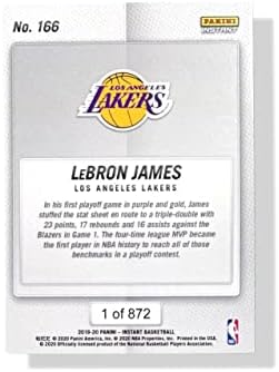 Lebron James Lakers doigravanje - 2019-20 Panini Instant 166 1 od 872