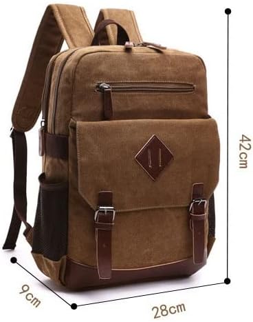 Lhllhl muške rucksack laptop školske točke prijenosna torba za planinarenje putni ruksak