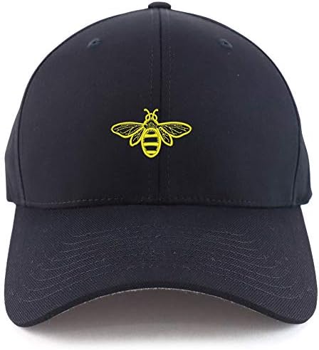 Trendi Kapa Za Bejzbol S Vezenom Odjećom Za Pčele Sa Rastezljivim Rastezanjem