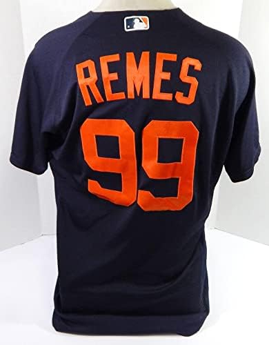 2020 Detroit Tigers Tim Remes # 99 Igra izdana POS rabljeni mornarski dres ST 44 91 - Igra Polovni MLB dresovi