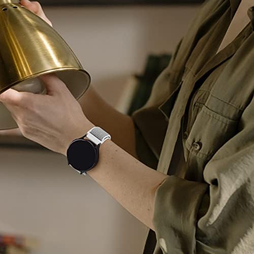 Meliya Band za Samsung Galaxy Watch 3 trake 41mm Žene Muškarci, 20 mm Podesivi mekani najlon za zamjenu za zamjenu za galaxy Watch