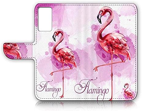 za Samsung A12, za Samsung Galaxy A12, dizajniran poklopac kućišta telefona sa preklopnim novčanikom, A24392 Flamingo
