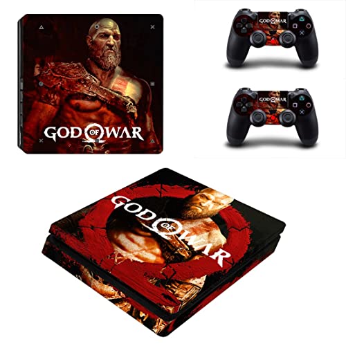 Game God Best Of The War PS4 ili PS5 skin naljepnica za PlayStation 4 ili 5 konzolu i 2 kontrolera naljepnica vinil V4555