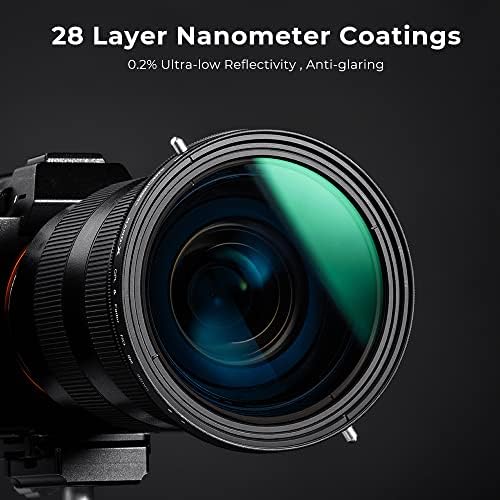 K&F koncept 46mm varijabilni Fader ND2-ND32 ND Filter i CPL kružni polarizirajući Filter 2 u 1 za objektiv kamere bez x tačke vodootporne