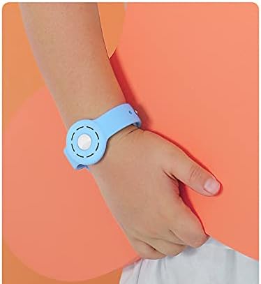 HPHRE, airtag Watch Bands, airtags CASE CASE kompatibilan sa Apple Airtagom, zračnim silikonskim zaštitnim poklopcem sa držačem za remen lagan elastični sat