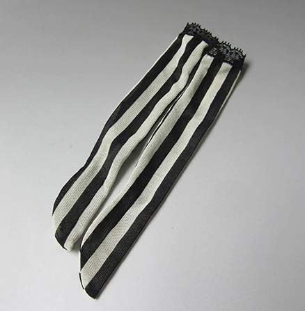 Lutka čarapa modna čarapa crna traka prikladna za 1/4 BJD lutku