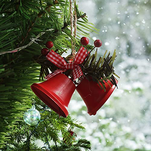 Ornament za božićnog stabla - personalizirana zvona za božić, zvona metala, suvenir za kućni dekor privjesak Božić ukrasi poklona, ​​personalizirano božićno zvono