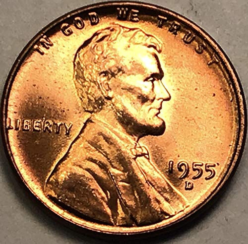 1955 D Lincoln pšenični cent crveni peni prodavač mit