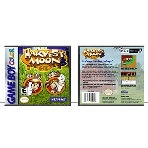 Harvest Moon 3 / Game Boy Boja - Samo Futrola Za Igru - Nema Igre