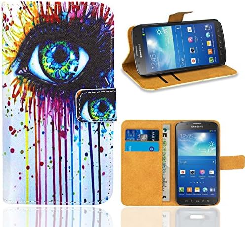 Foneexpert Samsung Galaxy S4 Active I9295 Case, Premium kožna postolja Flip novčanik torba Case Cover za Samsung Galaxy S4 Active i9295