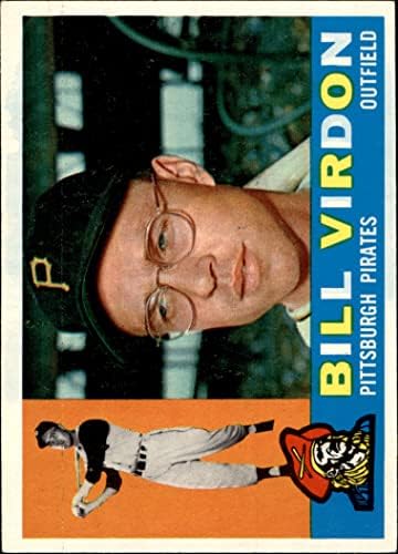 1960. topps 496 Bill Virdon Pittsburgh Pirates Ex / MT Pirati