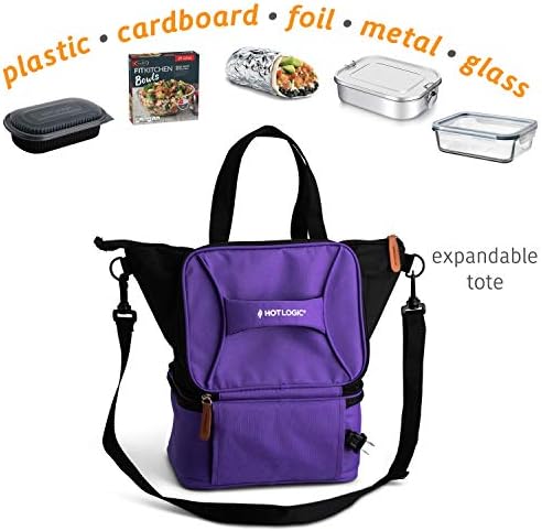 HotLogic 16801174-pur torba za ručak za zagrijavanje hrane Plus 12v, ljubičasta