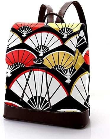 VBFOFBV putni ruksak, ruksak za prijenos za žene muškarci, modni ruksak, japanski retro ventilator