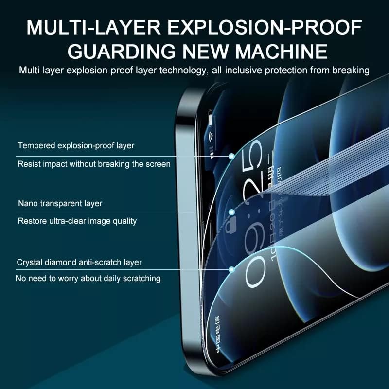 Premium Zaštita ekrana za privatnost za OnePlus Nord CE 2 5G, Anti Spy kaljeno staklo Film ,2 komada [Anti Glare] [precizno izrez]
