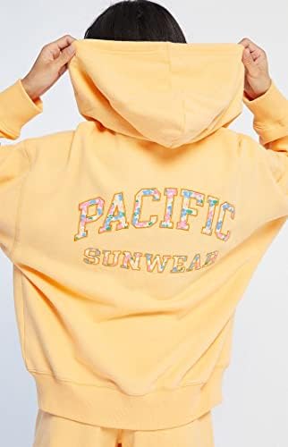 Pacsun ženski pacifički otvor za sunčanje puni zip hoodie