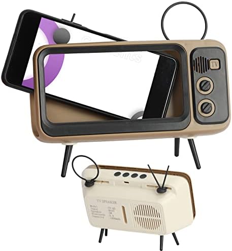 Hudiemm0b Držač telefona za stol, prenosiv univerzalni retro TV radna držač za mobilni telefon Slatka telefonska zastoja za 4,7-5,5