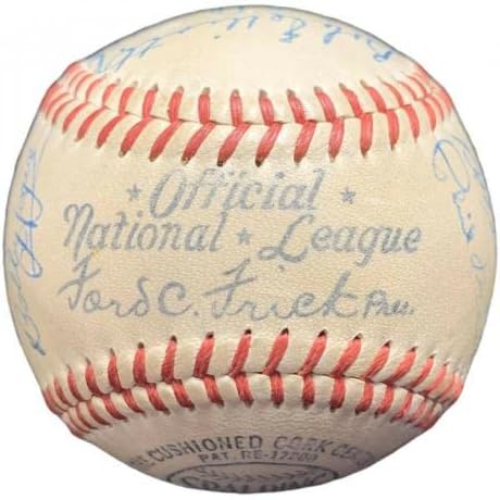 1948 Braves Boston potpisan bejzbol Onl Ball NL Champs Billy Southworth PSA / DNK - autogramirani bejzbol