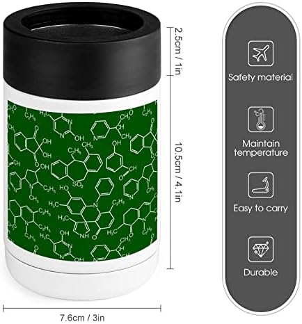 HEMIJSKA Science Cooler Cup izolirani od nehrđajućeg čelika može hladnije drhtač premještača sa poklopcima za žene