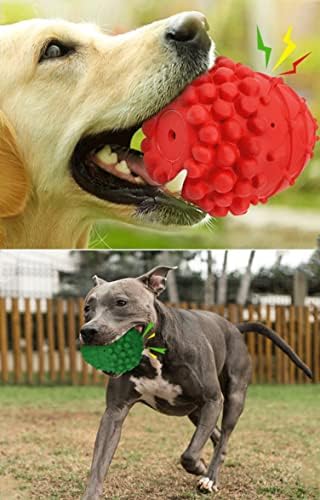 GUMNEY INTERTIKTIVNI PASKI Igračke za pse Izdržljive škljocne žvakačke igračke za agresivne pukotine od prirodne gume za pse za srednje