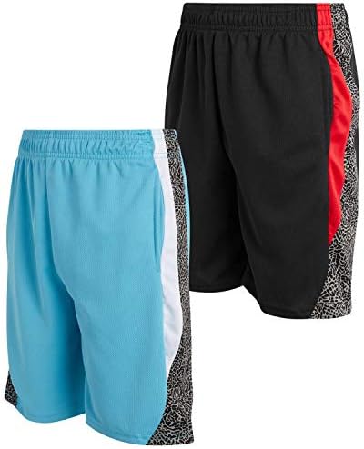 Atletska kratke hlače za dječake MAD Game - 2 pakovanja suhi fit košarkaški šorc