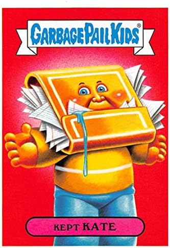 2018 TOPPS Sarbage Pail Kids Series 1 Mrzimo 80-ih trgovinske kartice 80-ih Kultura 4B Čuvana Kate trgovačka kartica u sirovom stanju