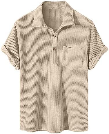 Polo majice za muškarce kratki rukav Golf polo majice pletene dres majice casual gumb ovratnik ljetne majice