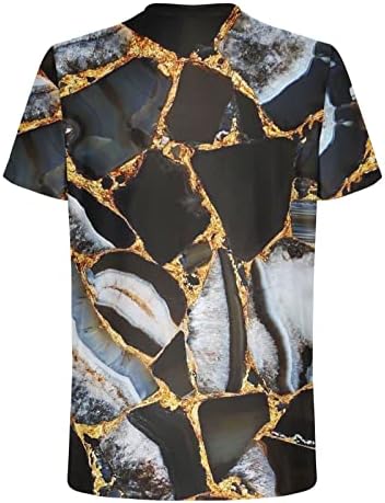 T majice za muškarce Tiger tiskane košulje za divlje životinje s kratkim rukavima grafičke majice-Novelty modne tee ljetne vrhove