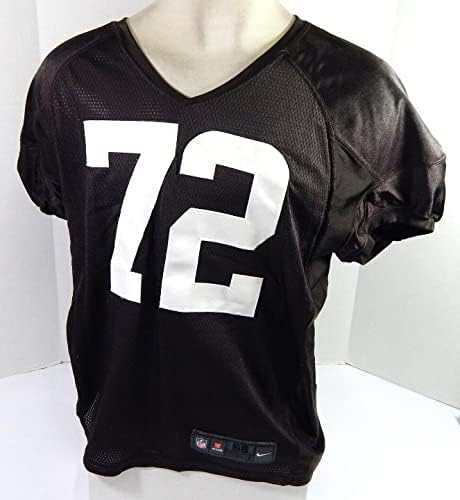 2021 Cleveland Browns 72 Igra izdana Black Practicks dres 56 DP40860 - Neintred NFL igra Rabljeni dresovi