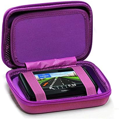 Navitech Purple hard GPS torbica kompatibilna sa Tomtom XXL 540tm World Traveler 5