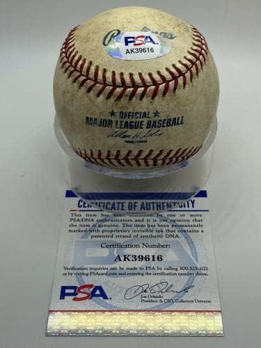Ian Stewart Kolorado Rockies potpisan autogramska igra Rabljena bejzbol PSA DNK - autogramirani bejzbol