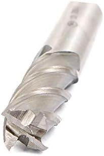 X-DREE 12mm izbušena rupa 12mm rezni prečnik 4 Flaute Spiralni HSS rezač krajnjeg mlina (12mm drška 12mm rezni prečnik 4 Flautas Espiralni