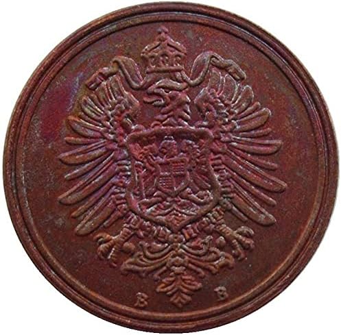 Njemačka 1 Finski 1877 Kopiraj Copper Commemorativni kovanice