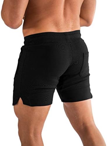 Ouber muške opremljene kratke hlače za tegovačko sredstvo protiv čegavanog treninga Jogging kratki sa džepom sa patentnim zatvaračem