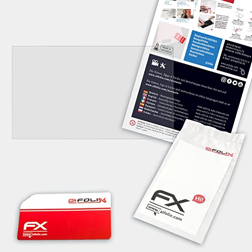 atFoliX zaštitni Film od plastičnog stakla kompatibilan sa Sony PSP-3000 zaštitom od stakla, 9h Hybrid-Glass FX zaštitom od stakla