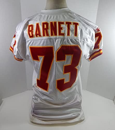 2003 Kansas Chiefs Barnett 73 Igra izdana bijeli dres 50 DP32751 - Neintred NFL igra rabljeni dresovi