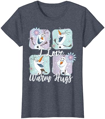 Disney Frozen Olaf Ljubav Toplo Zagrljaji Šareni Grafički T-Shirt T-Shirt